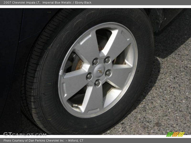 Imperial Blue Metallic / Ebony Black 2007 Chevrolet Impala LT