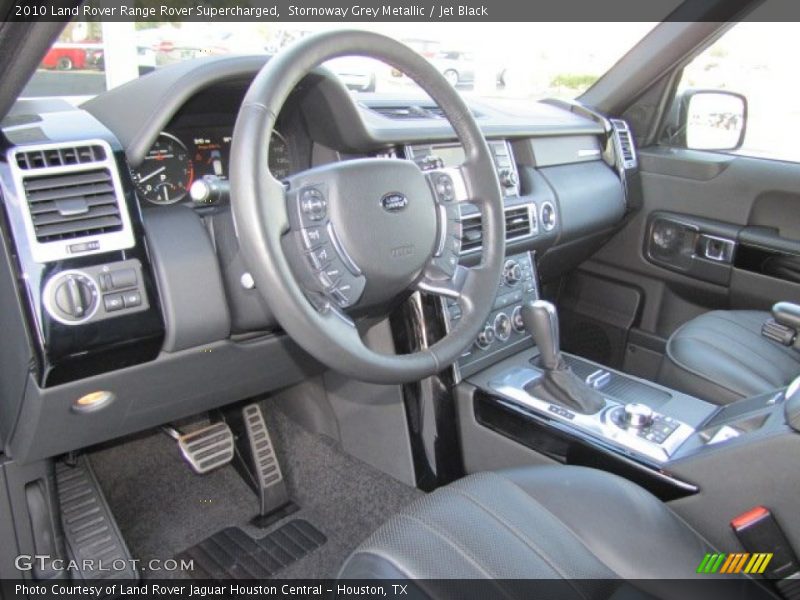 Stornoway Grey Metallic / Jet Black 2010 Land Rover Range Rover Supercharged