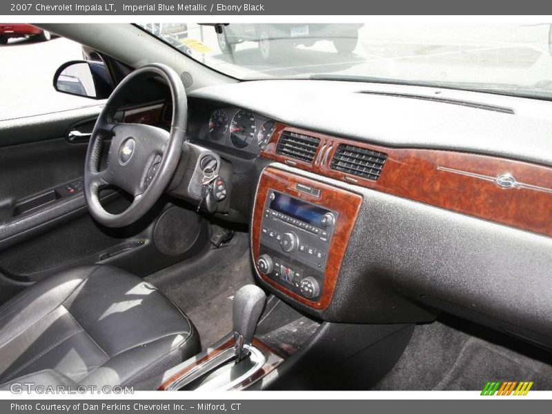 Imperial Blue Metallic / Ebony Black 2007 Chevrolet Impala LT