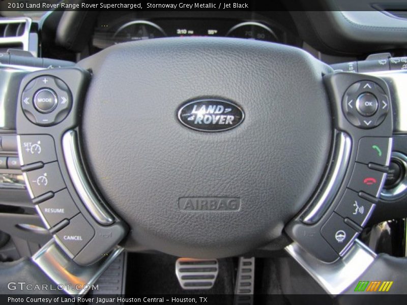 Stornoway Grey Metallic / Jet Black 2010 Land Rover Range Rover Supercharged