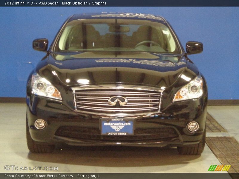Black Obsidian / Graphite 2012 Infiniti M 37x AWD Sedan