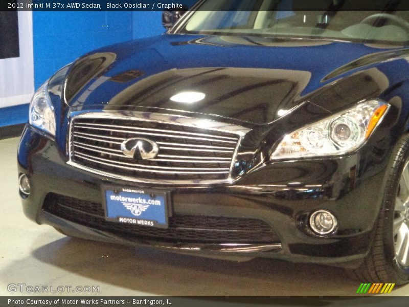 Black Obsidian / Graphite 2012 Infiniti M 37x AWD Sedan