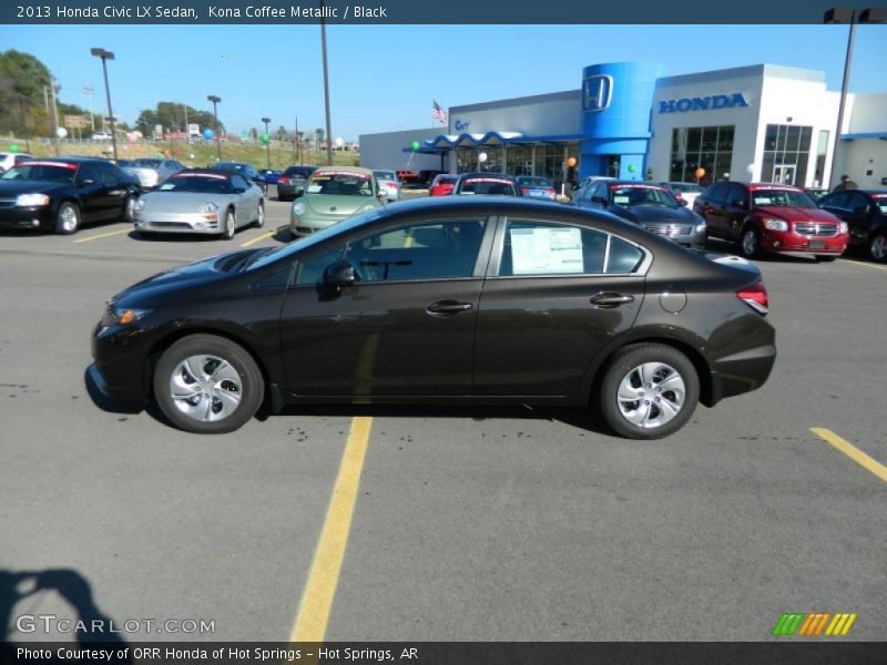  2013 Civic LX Sedan Kona Coffee Metallic