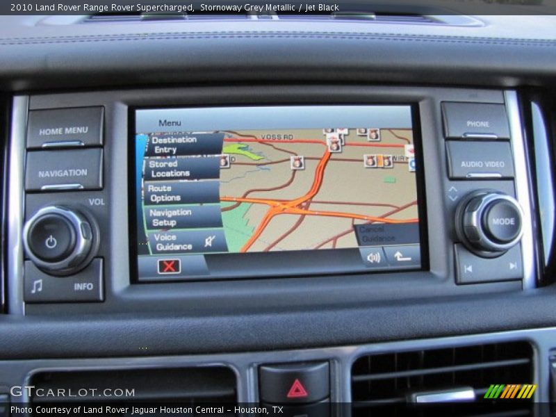 Stornoway Grey Metallic / Jet Black 2010 Land Rover Range Rover Supercharged