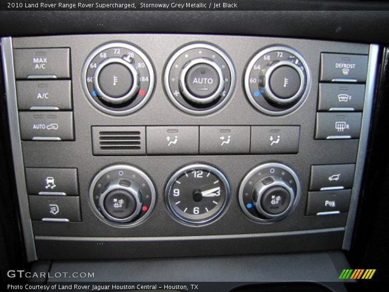 Stornoway Grey Metallic / Jet Black 2010 Land Rover Range Rover Supercharged