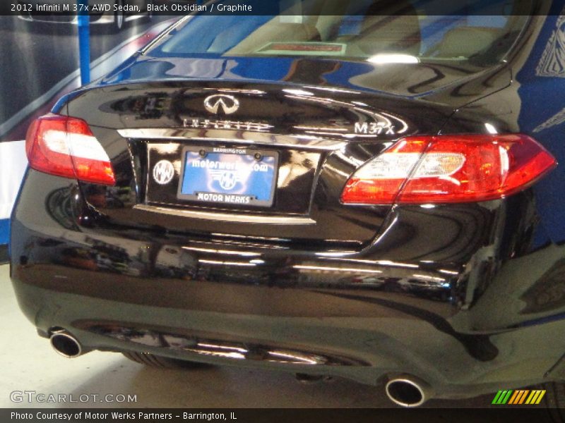 Black Obsidian / Graphite 2012 Infiniti M 37x AWD Sedan