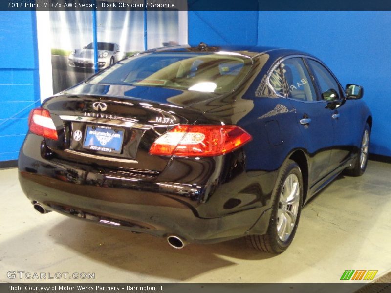 Black Obsidian / Graphite 2012 Infiniti M 37x AWD Sedan