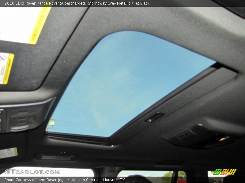 Stornoway Grey Metallic / Jet Black 2010 Land Rover Range Rover Supercharged
