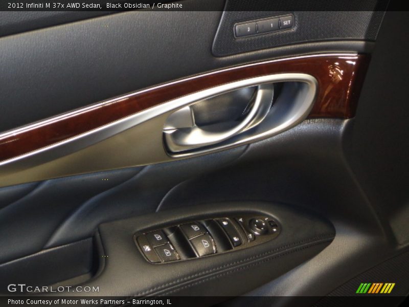 Black Obsidian / Graphite 2012 Infiniti M 37x AWD Sedan