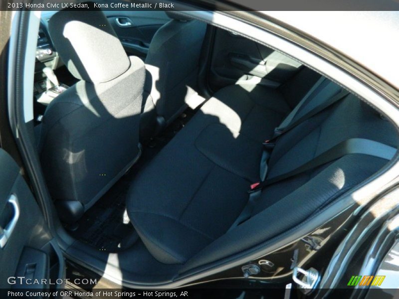 Kona Coffee Metallic / Black 2013 Honda Civic LX Sedan