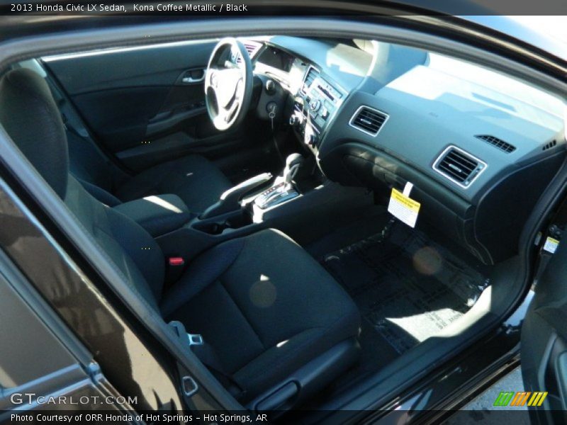 Kona Coffee Metallic / Black 2013 Honda Civic LX Sedan