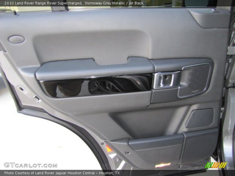 Stornoway Grey Metallic / Jet Black 2010 Land Rover Range Rover Supercharged