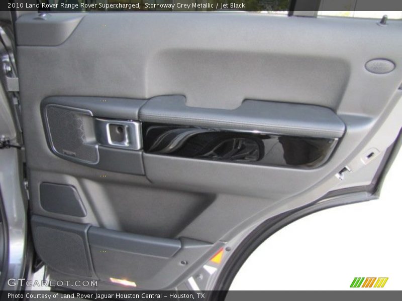 Stornoway Grey Metallic / Jet Black 2010 Land Rover Range Rover Supercharged