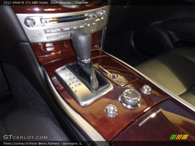 Black Obsidian / Graphite 2012 Infiniti M 37x AWD Sedan