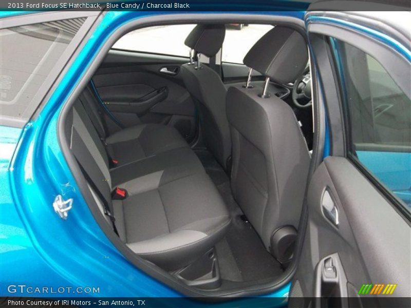 Blue Candy / Charcoal Black 2013 Ford Focus SE Hatchback