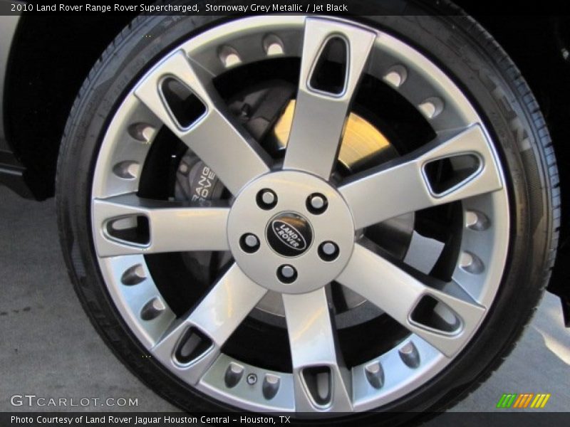 Stornoway Grey Metallic / Jet Black 2010 Land Rover Range Rover Supercharged