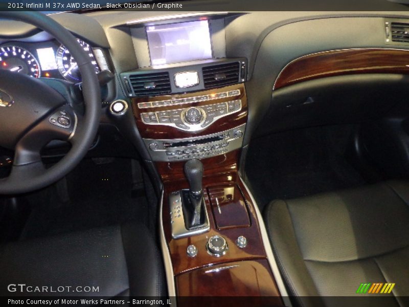 Black Obsidian / Graphite 2012 Infiniti M 37x AWD Sedan