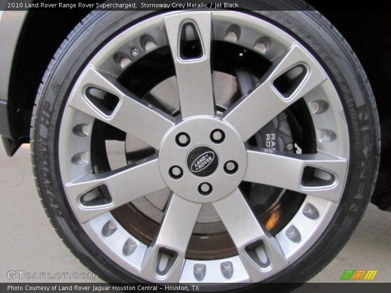 Stornoway Grey Metallic / Jet Black 2010 Land Rover Range Rover Supercharged