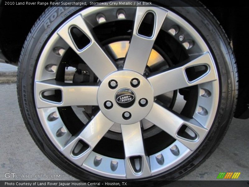 Stornoway Grey Metallic / Jet Black 2010 Land Rover Range Rover Supercharged