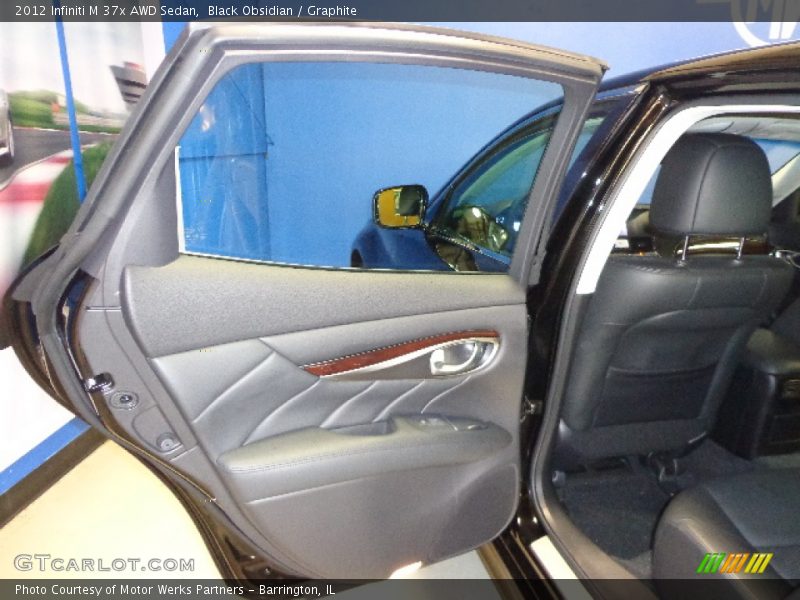Black Obsidian / Graphite 2012 Infiniti M 37x AWD Sedan