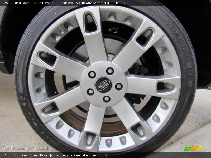 Stornoway Grey Metallic / Jet Black 2010 Land Rover Range Rover Supercharged