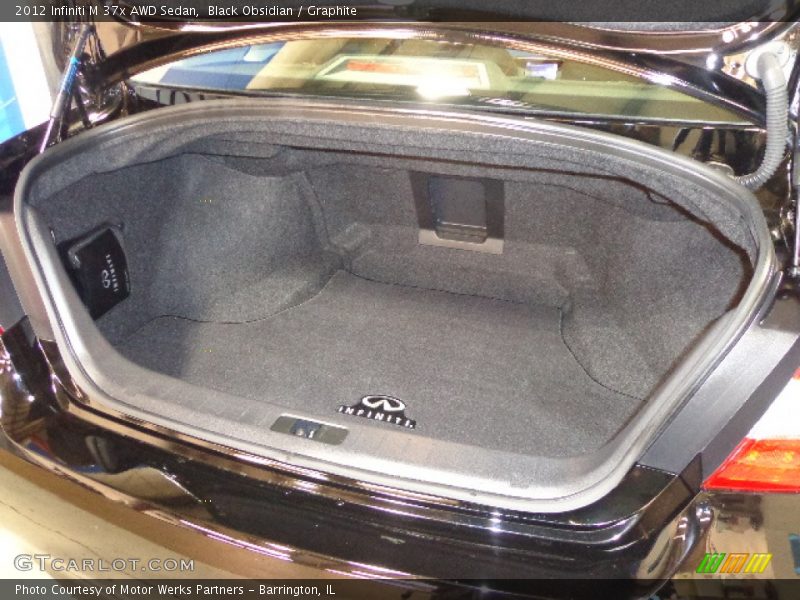 Black Obsidian / Graphite 2012 Infiniti M 37x AWD Sedan