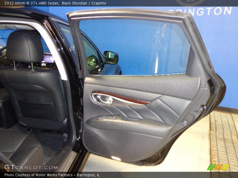 Black Obsidian / Graphite 2012 Infiniti M 37x AWD Sedan