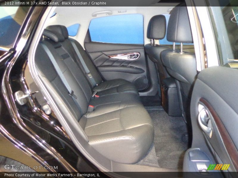 Black Obsidian / Graphite 2012 Infiniti M 37x AWD Sedan