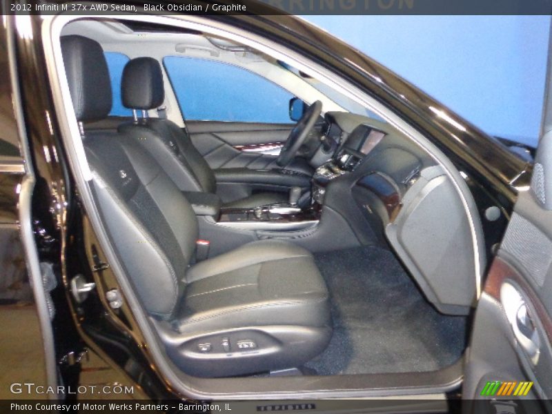 Black Obsidian / Graphite 2012 Infiniti M 37x AWD Sedan