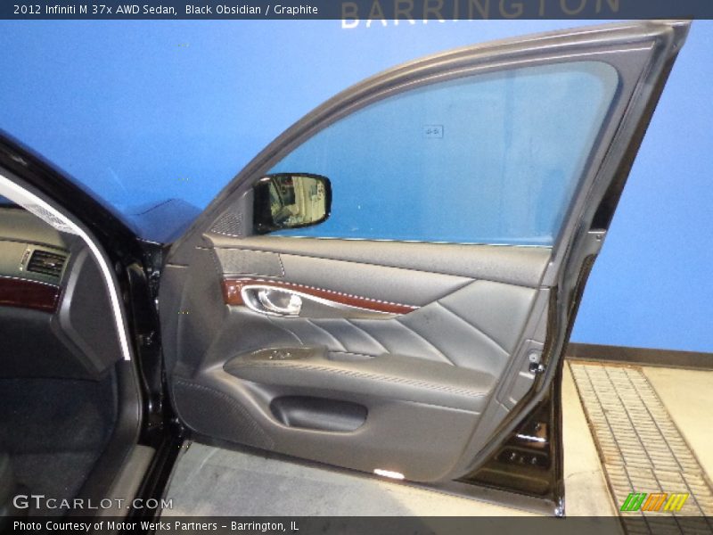 Black Obsidian / Graphite 2012 Infiniti M 37x AWD Sedan
