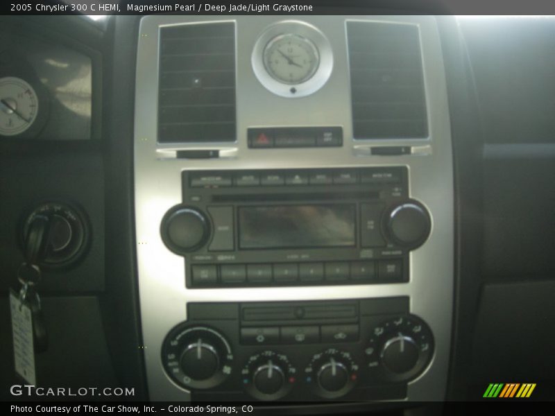Magnesium Pearl / Deep Jade/Light Graystone 2005 Chrysler 300 C HEMI