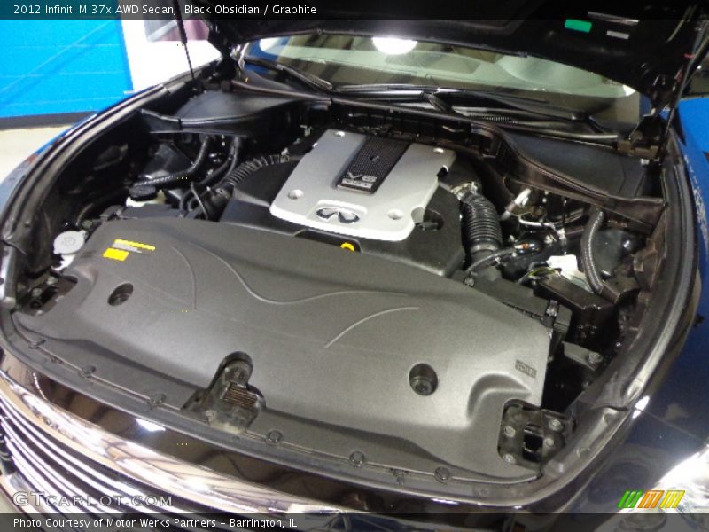 Black Obsidian / Graphite 2012 Infiniti M 37x AWD Sedan