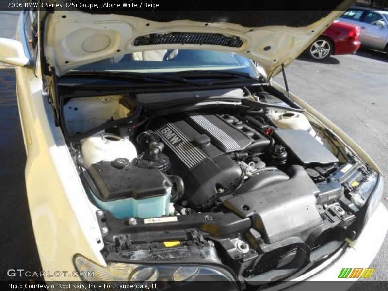 Alpine White / Beige 2006 BMW 3 Series 325i Coupe