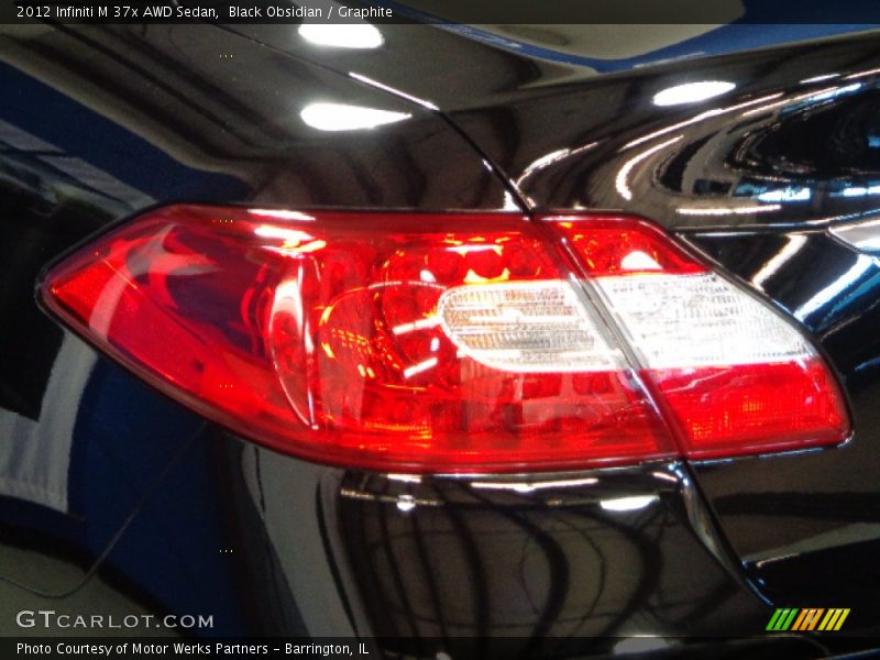 Black Obsidian / Graphite 2012 Infiniti M 37x AWD Sedan