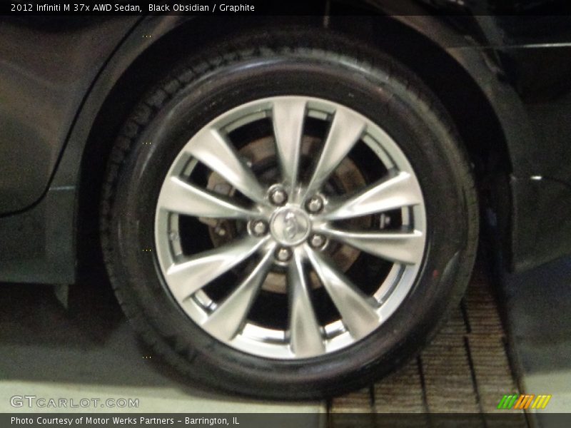 Black Obsidian / Graphite 2012 Infiniti M 37x AWD Sedan