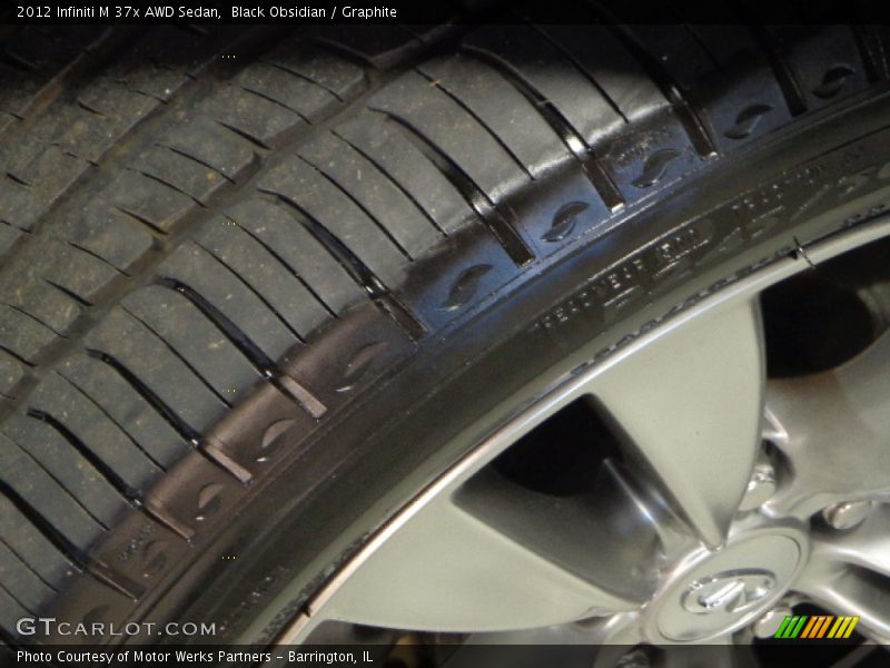 Black Obsidian / Graphite 2012 Infiniti M 37x AWD Sedan