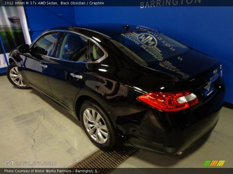 Black Obsidian / Graphite 2012 Infiniti M 37x AWD Sedan