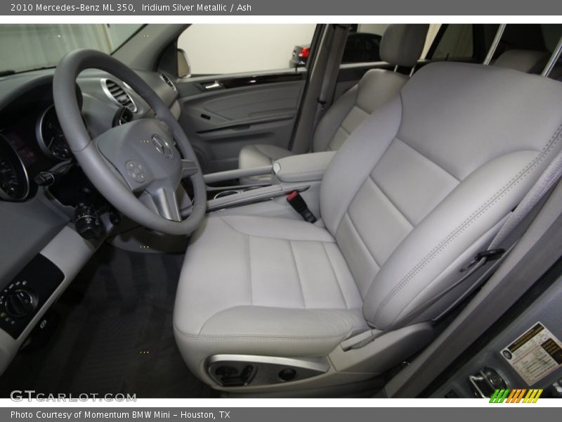 Iridium Silver Metallic / Ash 2010 Mercedes-Benz ML 350