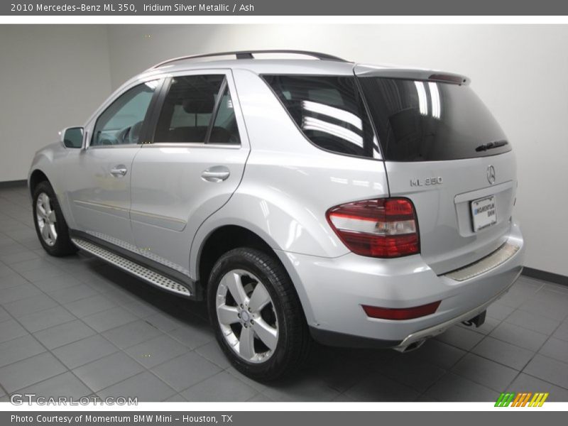 Iridium Silver Metallic / Ash 2010 Mercedes-Benz ML 350