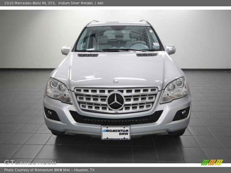 Iridium Silver Metallic / Ash 2010 Mercedes-Benz ML 350