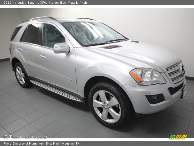 Iridium Silver Metallic / Ash 2010 Mercedes-Benz ML 350