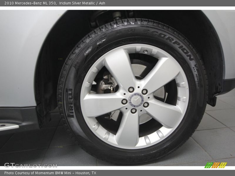 Iridium Silver Metallic / Ash 2010 Mercedes-Benz ML 350