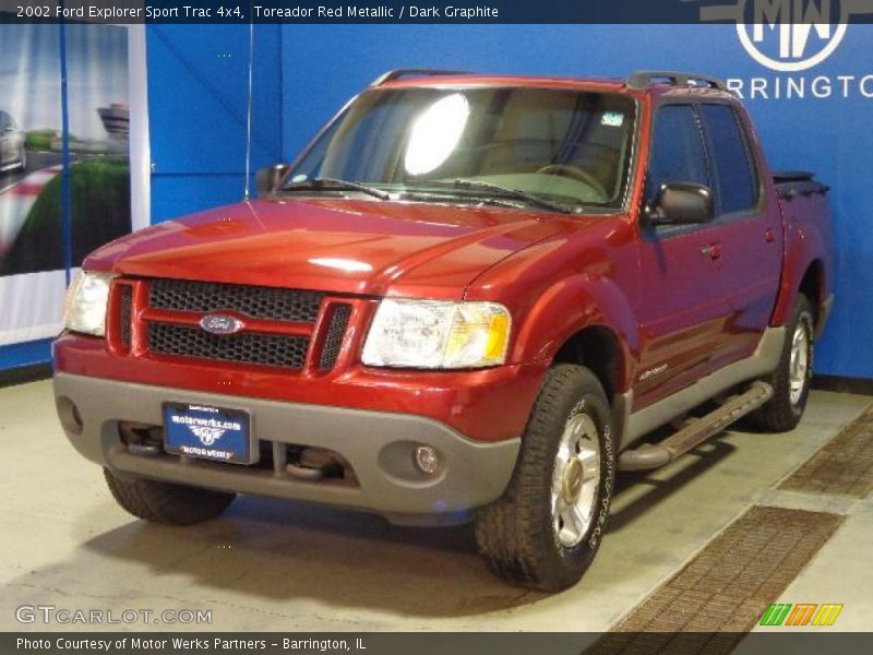Toreador Red Metallic / Dark Graphite 2002 Ford Explorer Sport Trac 4x4