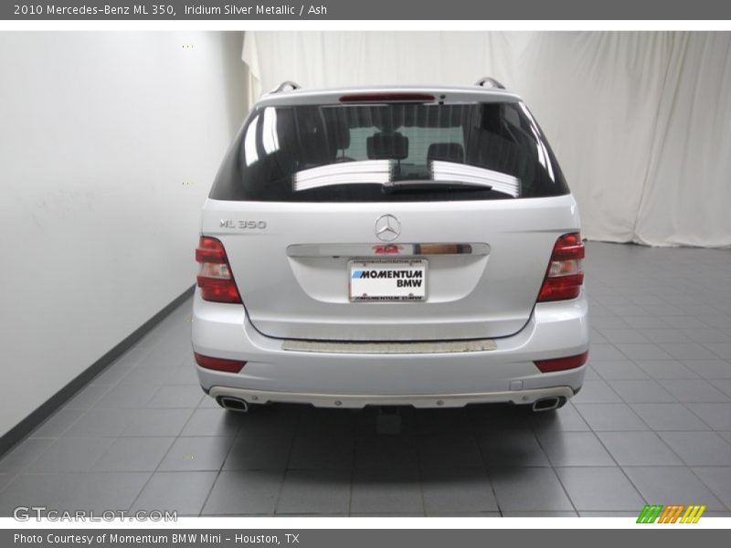 Iridium Silver Metallic / Ash 2010 Mercedes-Benz ML 350