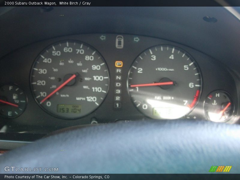 White Birch / Gray 2000 Subaru Outback Wagon