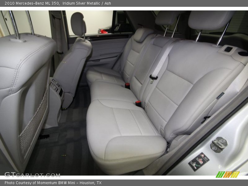 Iridium Silver Metallic / Ash 2010 Mercedes-Benz ML 350
