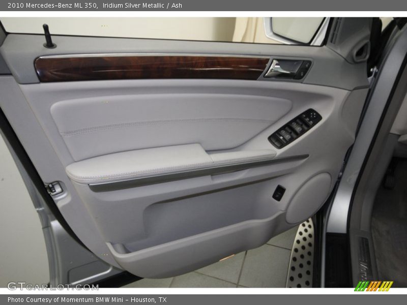 Iridium Silver Metallic / Ash 2010 Mercedes-Benz ML 350