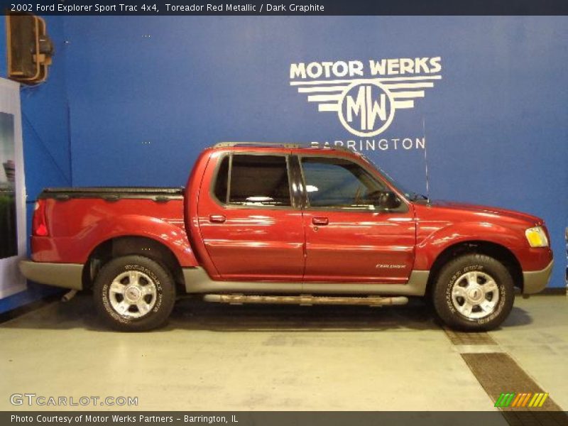 Toreador Red Metallic / Dark Graphite 2002 Ford Explorer Sport Trac 4x4