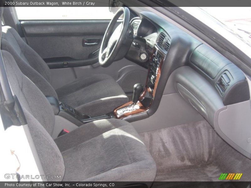 White Birch / Gray 2000 Subaru Outback Wagon
