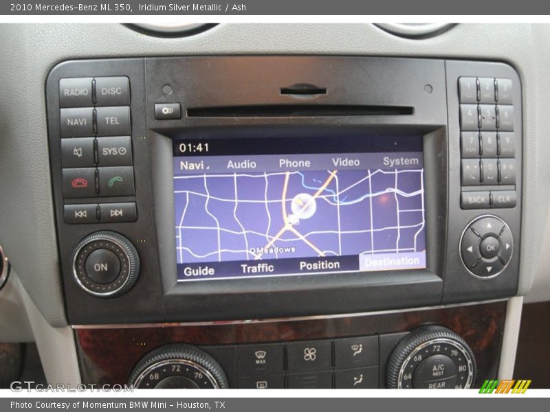 Iridium Silver Metallic / Ash 2010 Mercedes-Benz ML 350